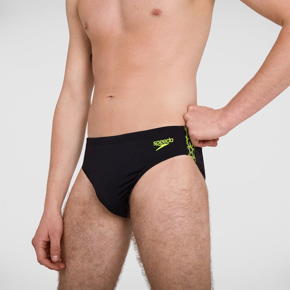 Men's BoomStar Splice 3" Trunks Black