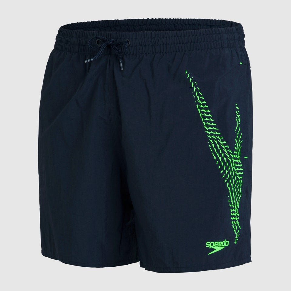 Herren Boom Logo 40 cm Badeshorts in Marineblau