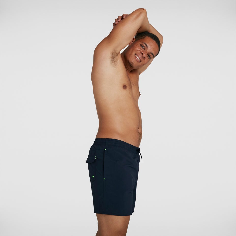 Herren Boom Logo 40 cm Badeshorts in Marineblau