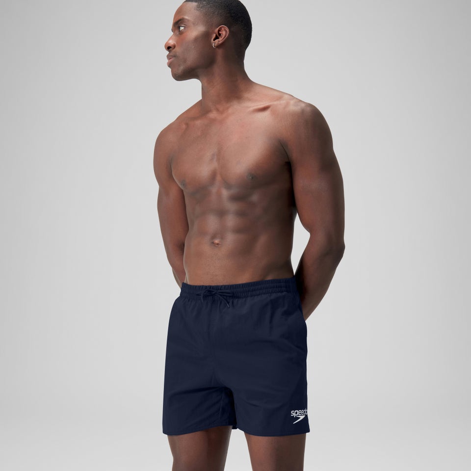 Essential Badeshorts 40 cm Marineblau für Herren
