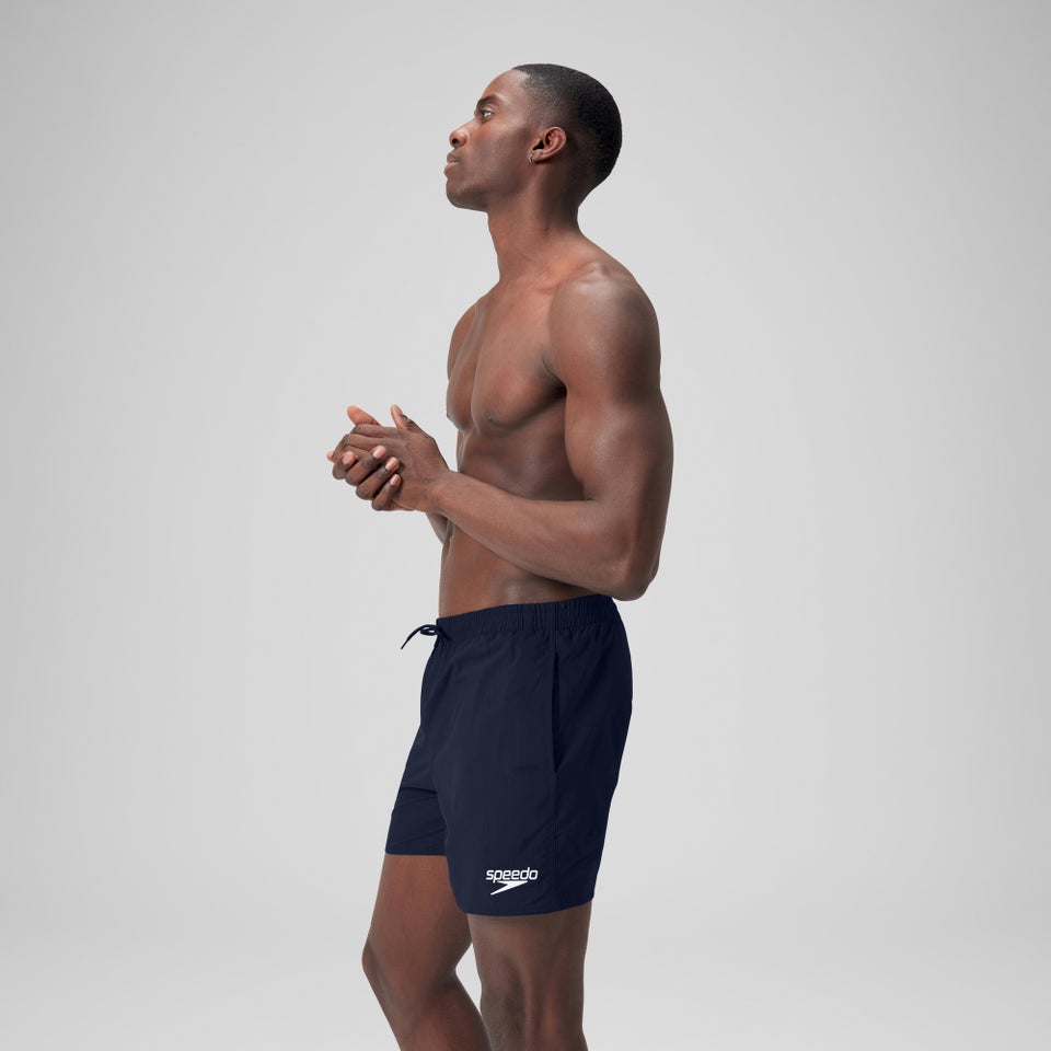 Essential Badeshorts 40 cm Marineblau für Herren