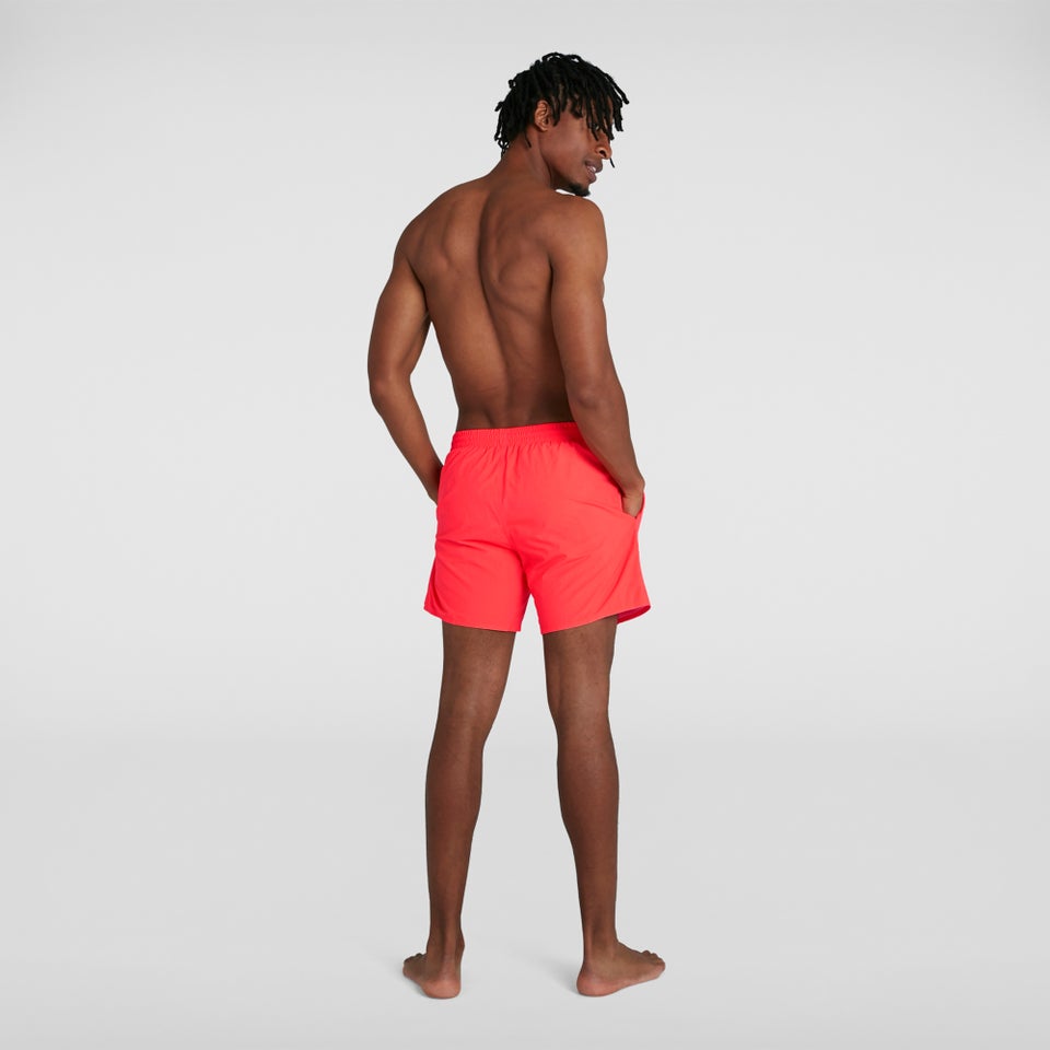 Herren Essentials 40 cm Badeshorts in Orange