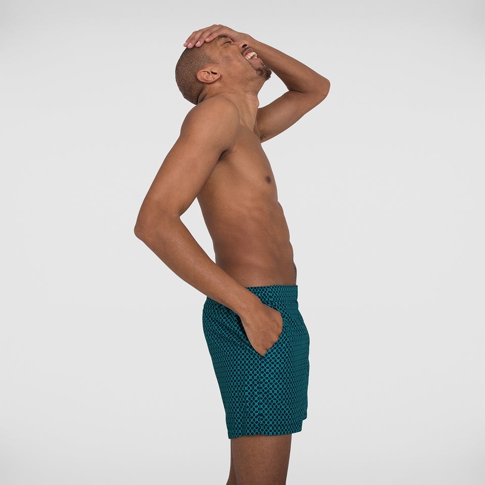 Men's Vintage Leisure 14" Swim Shorts Black