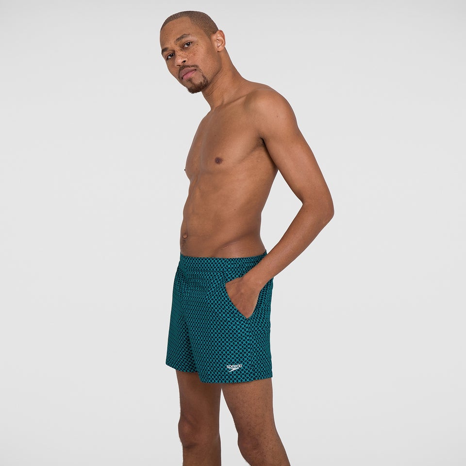 Men's Vintage Leisure 14" Swim Shorts Black