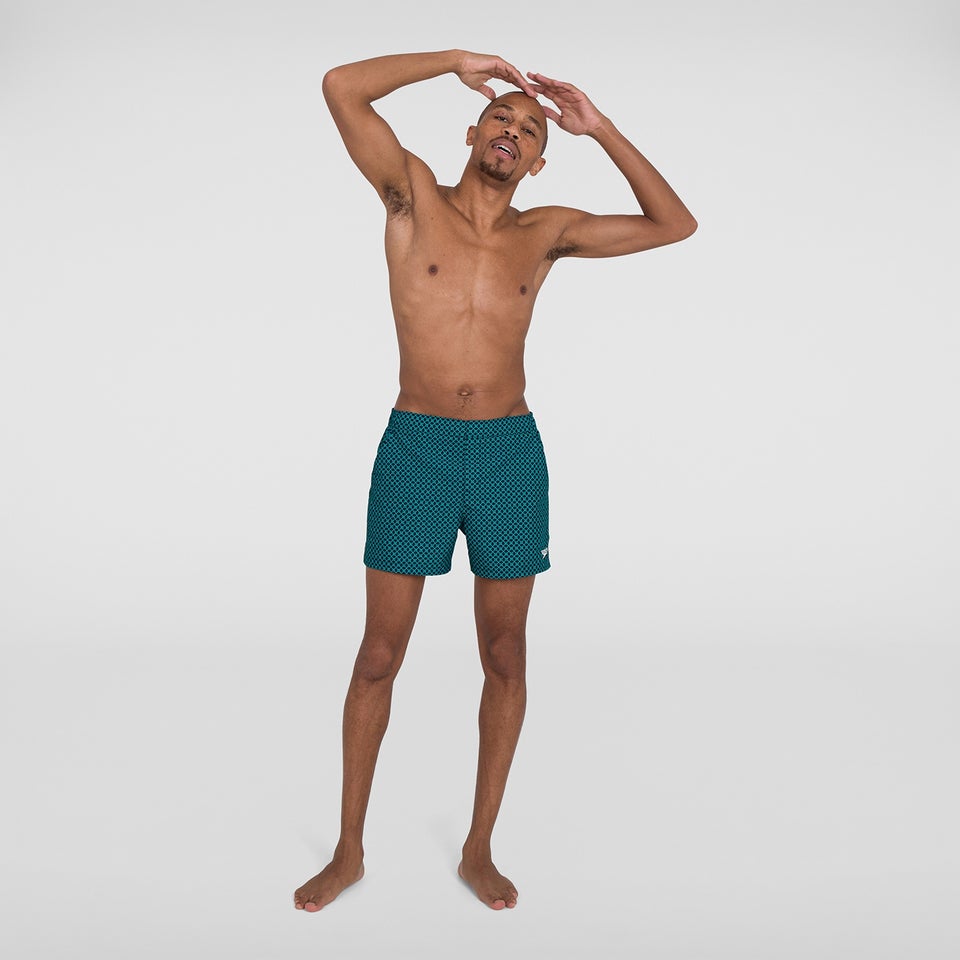 Men's Vintage Leisure 14" Swim Shorts Black