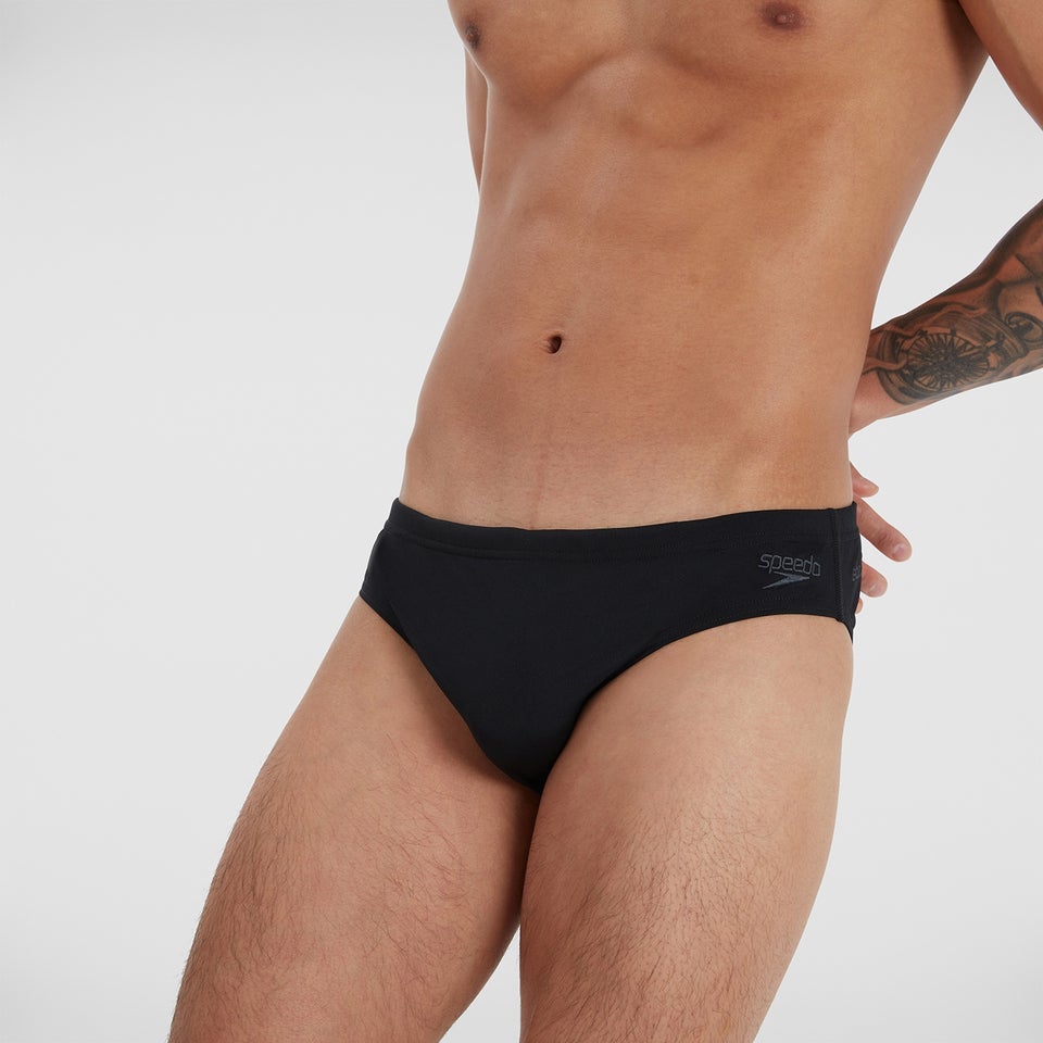 Men's Essentials Endurance + 3" Brief Black