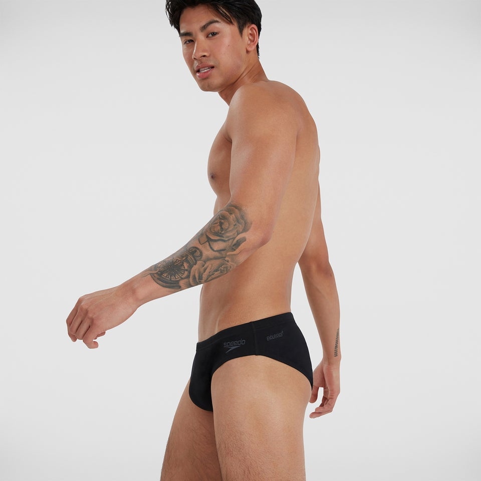 Men's Essentials Endurance + 3" Brief Black