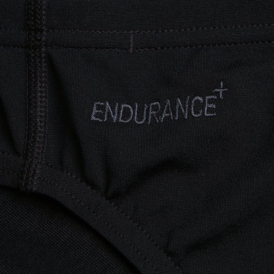 Men's Essentials Endurance + 3" Brief Black