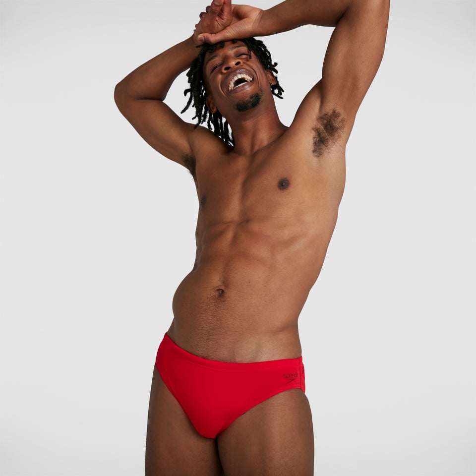 Men's Essentials Endurance + 3" Brief Red