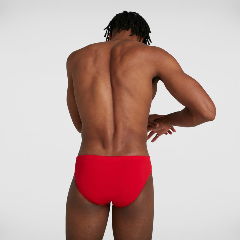 Men's Essentials Endurance + 3" Brief Red