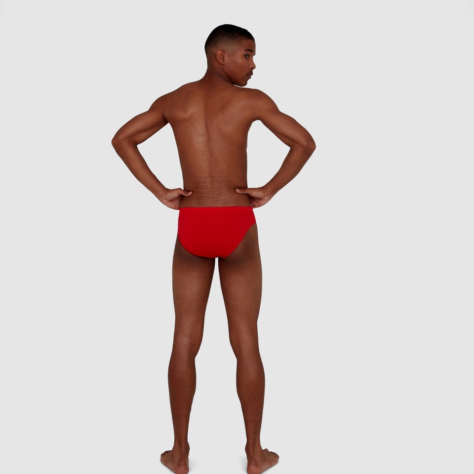 Men's Essentials Endurance + 3" Brief Red
