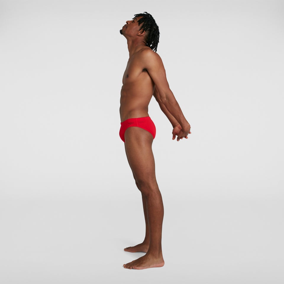 Men's Essentials Endurance + 3" Brief Red