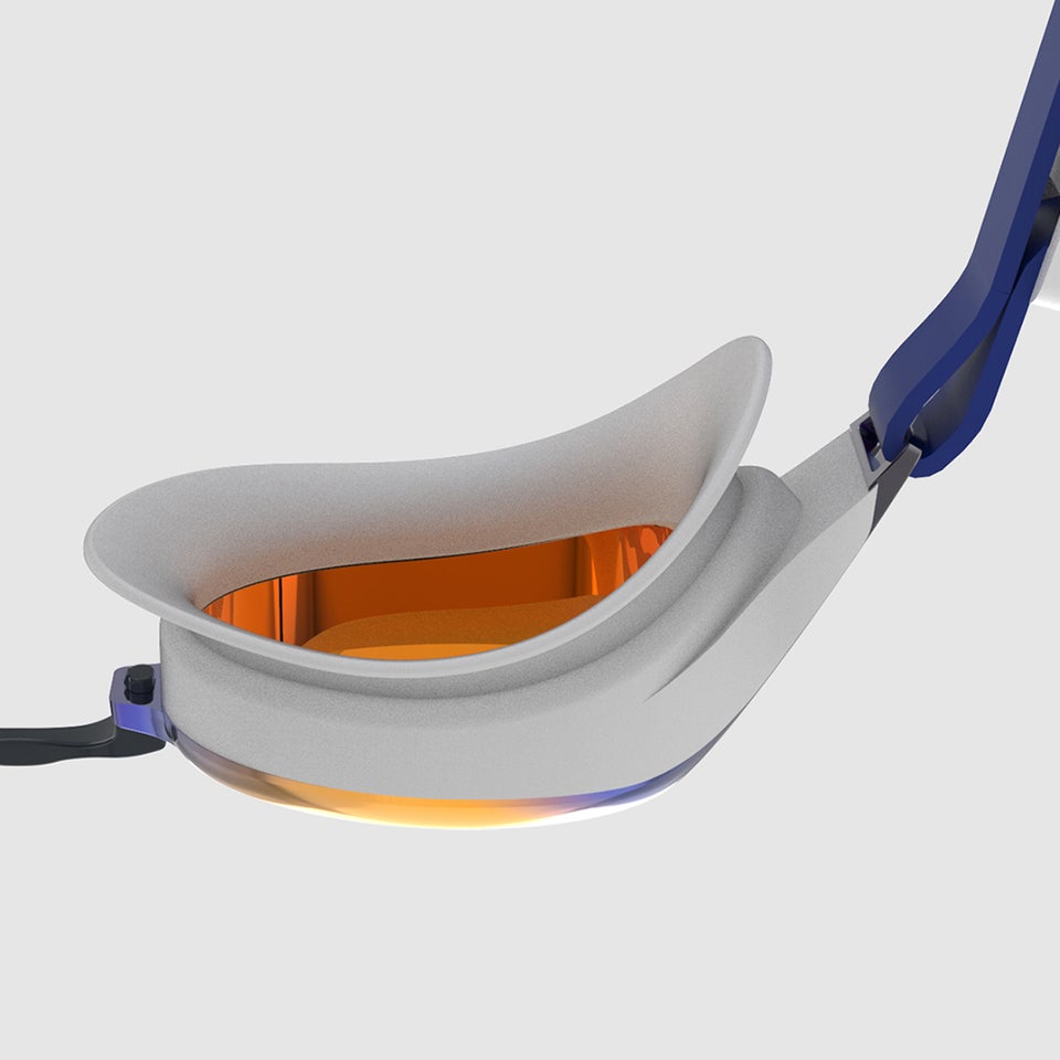 Adult Hydropure Mirror Goggles Beautiful Blue