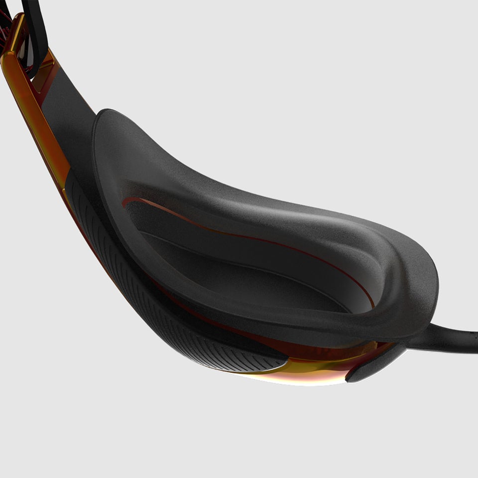 Lunettes de natation Adulte Fastskin Hyper Elite Miroir Noires