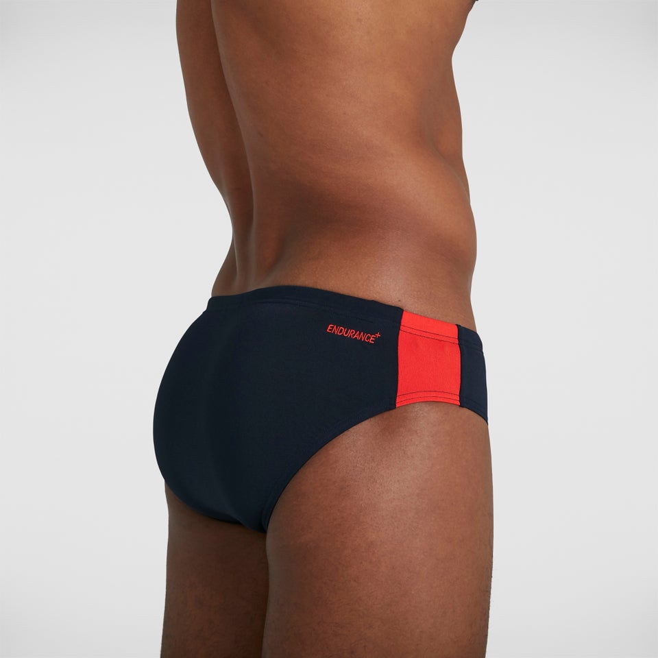 Men's Boom Logo Splice 3" Brief Navy