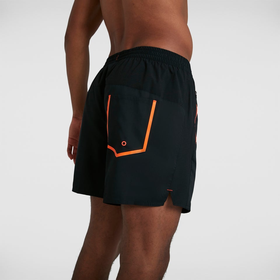 Short de bain Homme Pro Ventilé 40 cm Noir