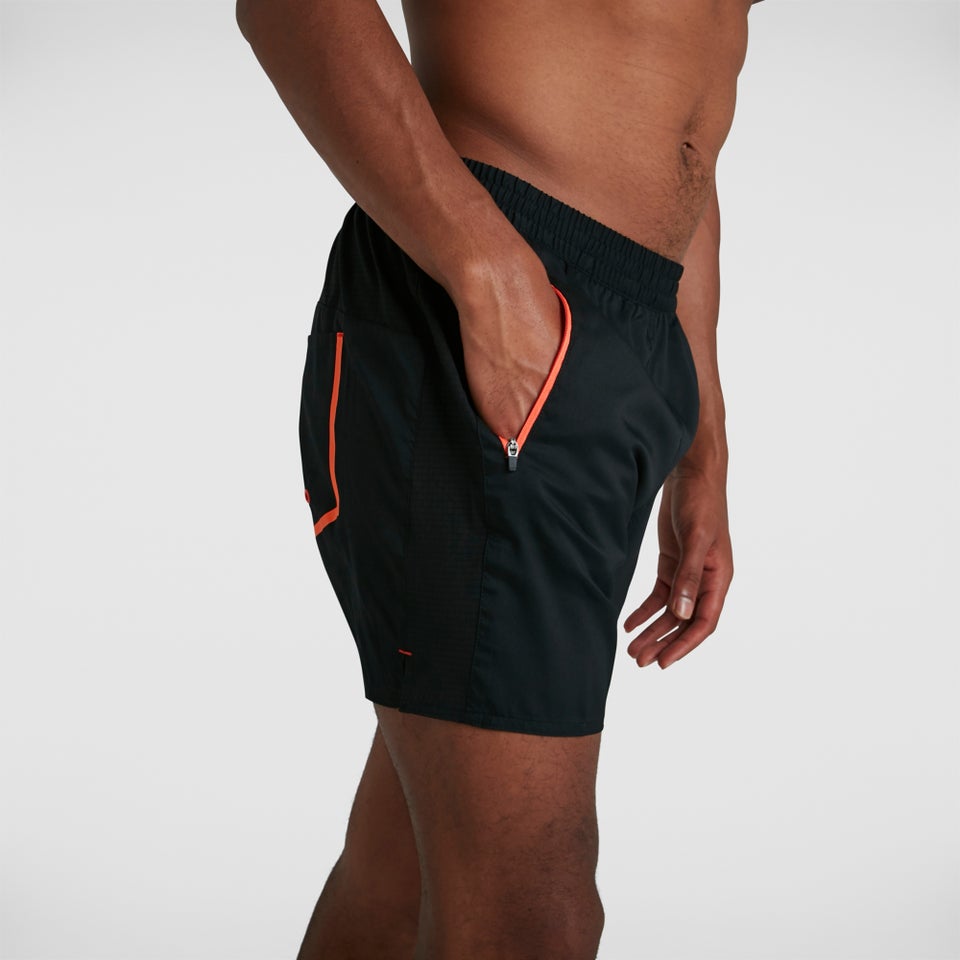 Short de bain Homme Pro Ventilé 40 cm Noir