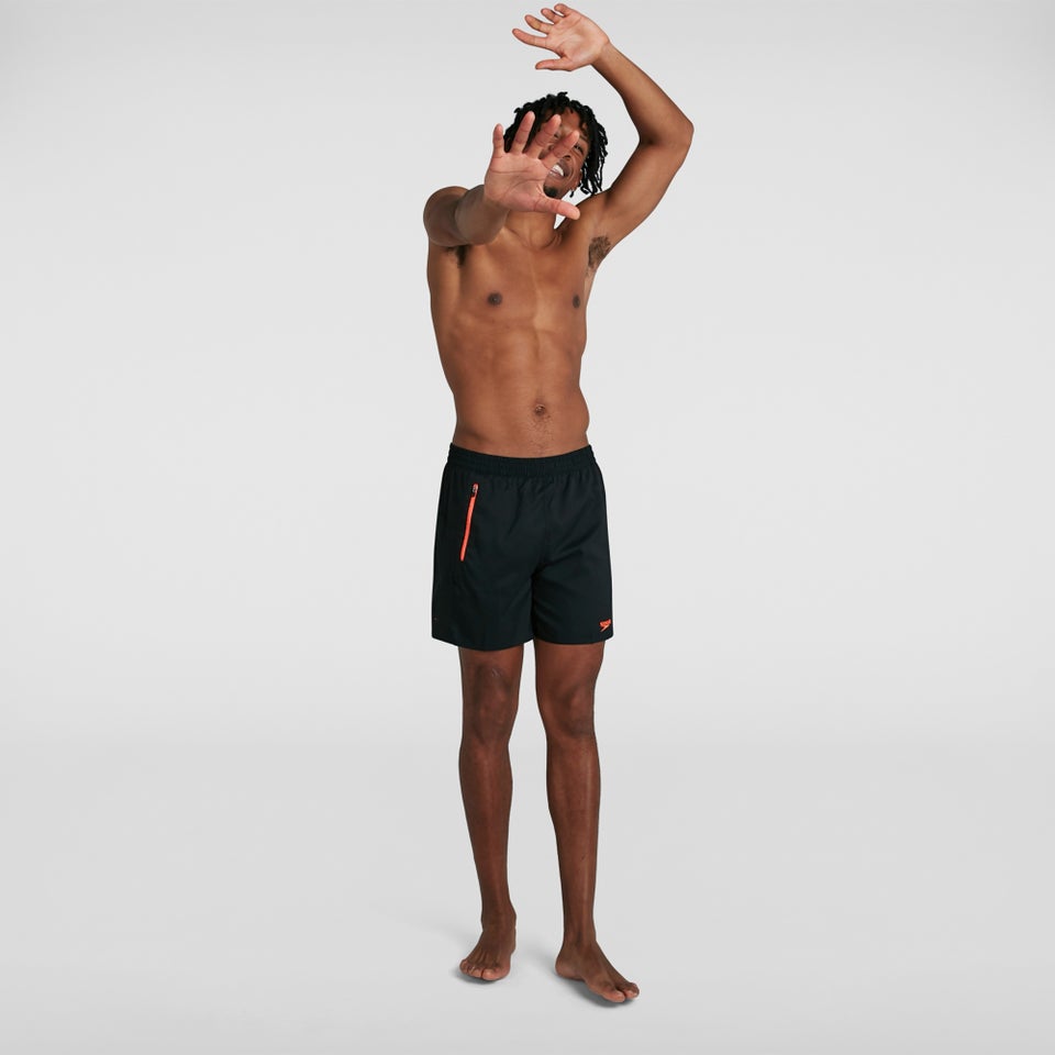 Short de bain Homme Pro Ventilé 40 cm Noir