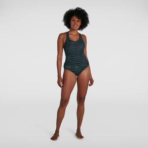 Women's Calypso Printed Swimsuit Grey