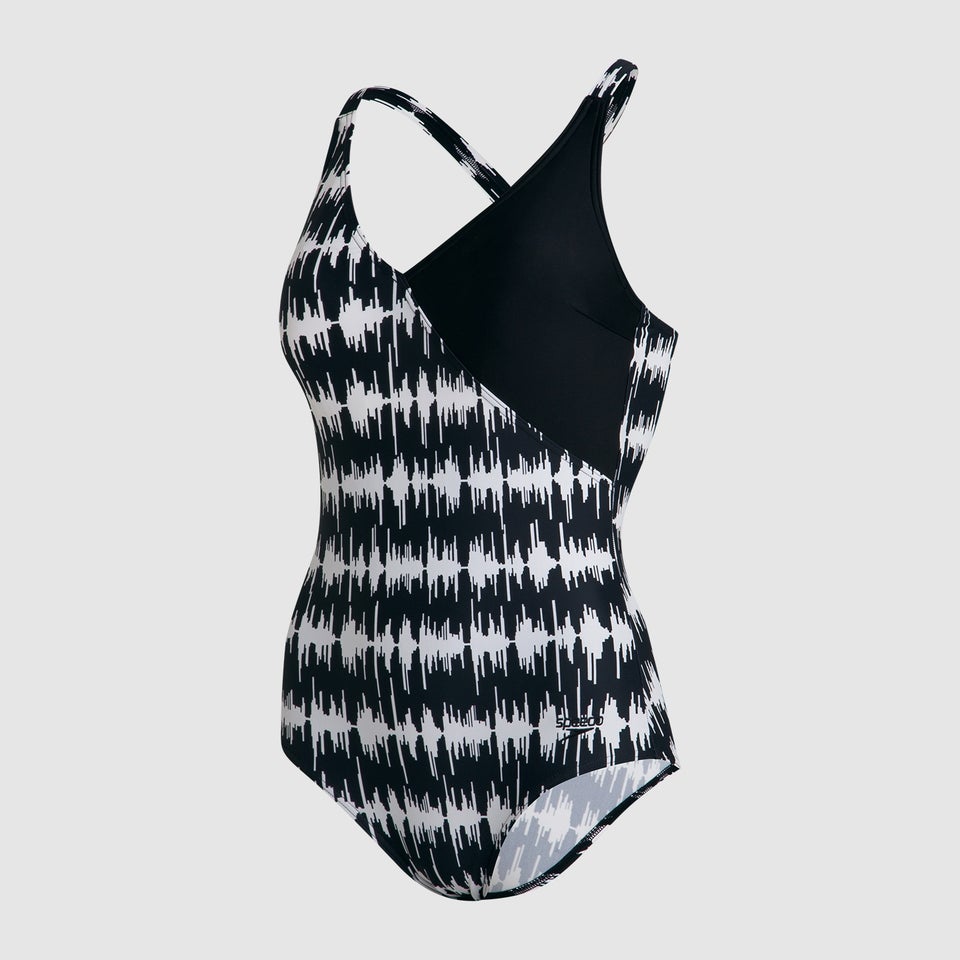 Women's Lexi Printed Swimsuit Black