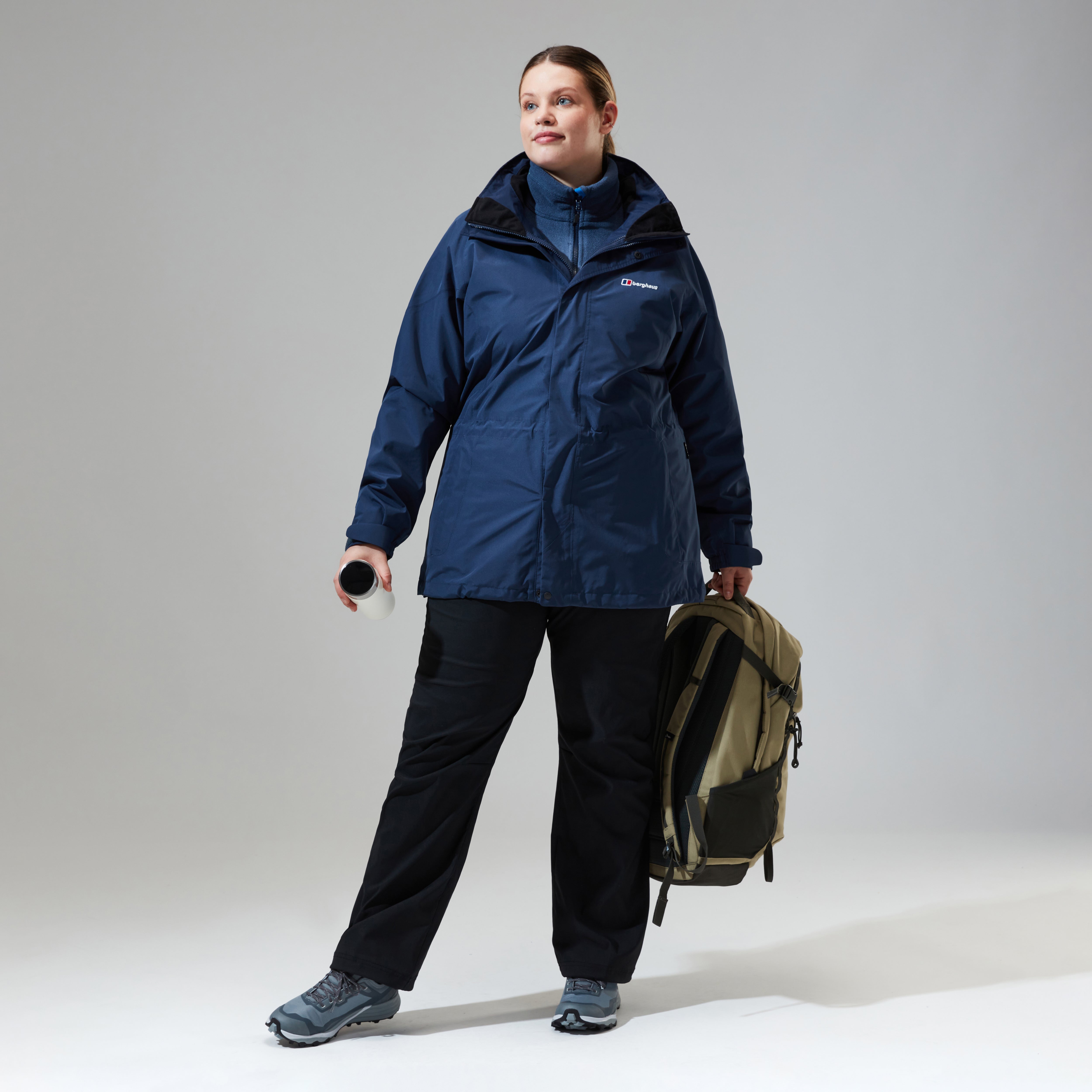 Women's Glissade Gore-Tex InterActive Jacket - Dark Blue | Berghaus