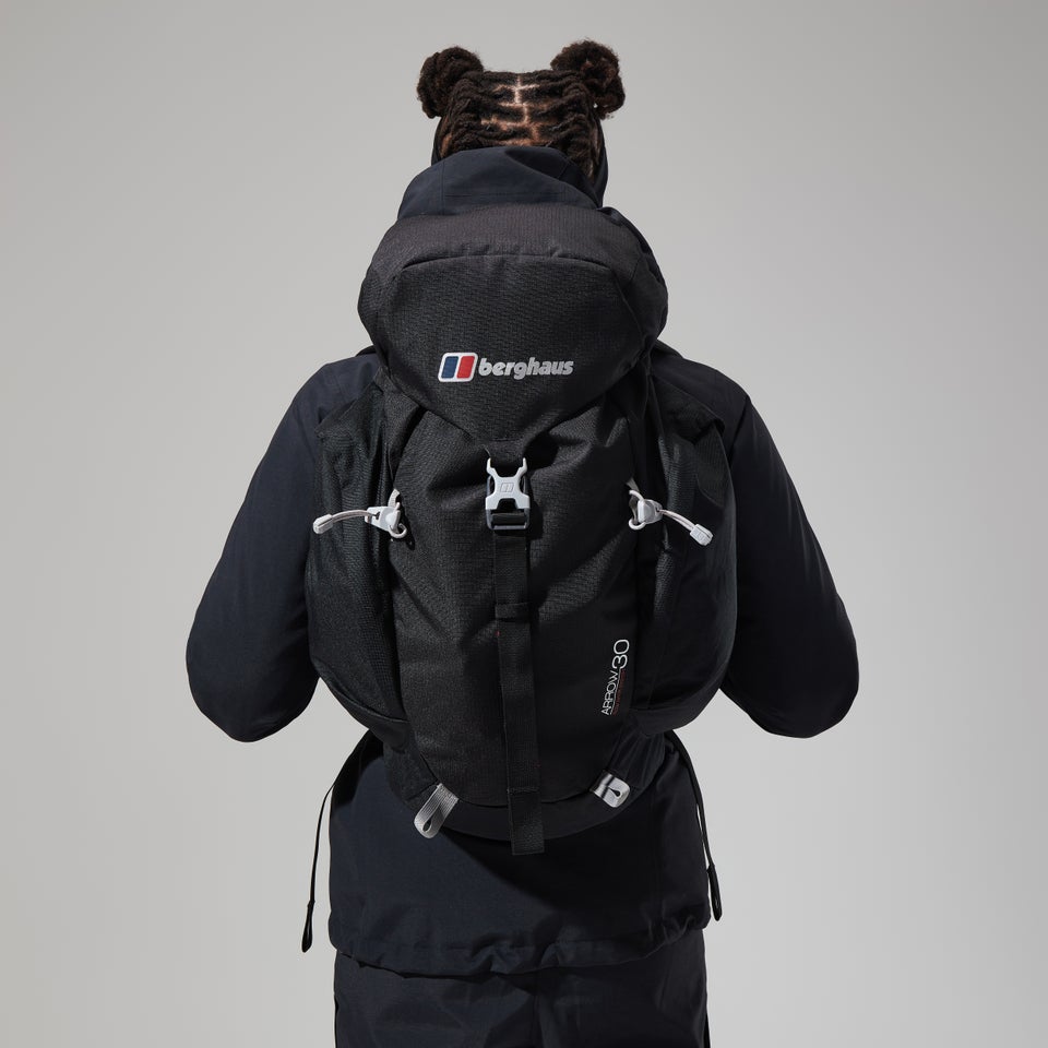 Unisex Arrow 30 Rucsac - Black/Red