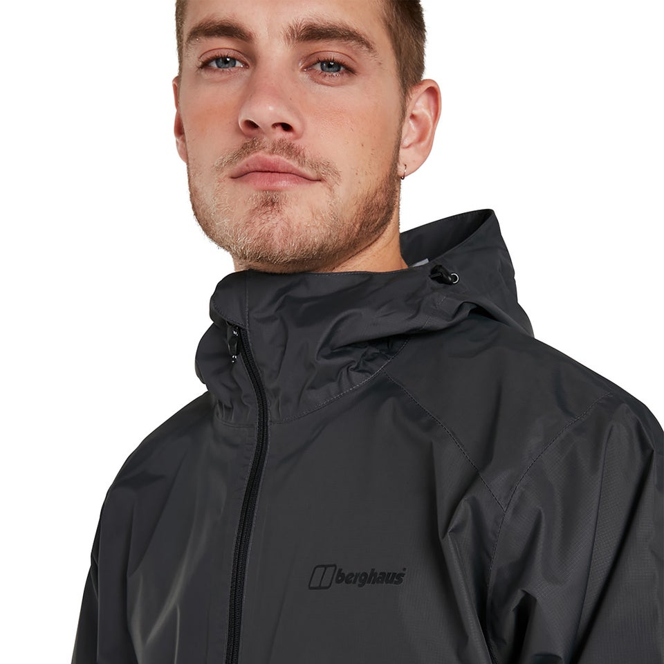 Men's Deluge Light Waterproof Jacket - Grey