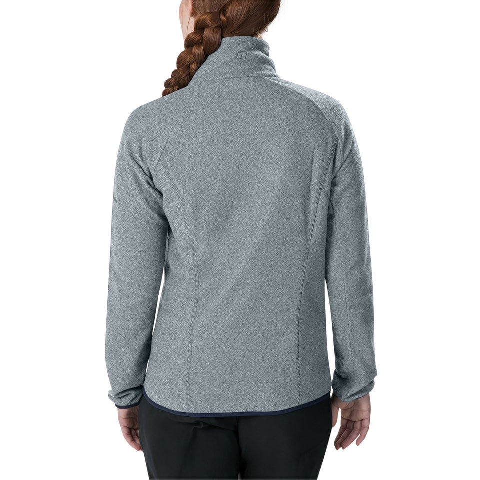 Women's Spectrum Micro 2.0 Half Zip Fleece - Light Grey / Grey