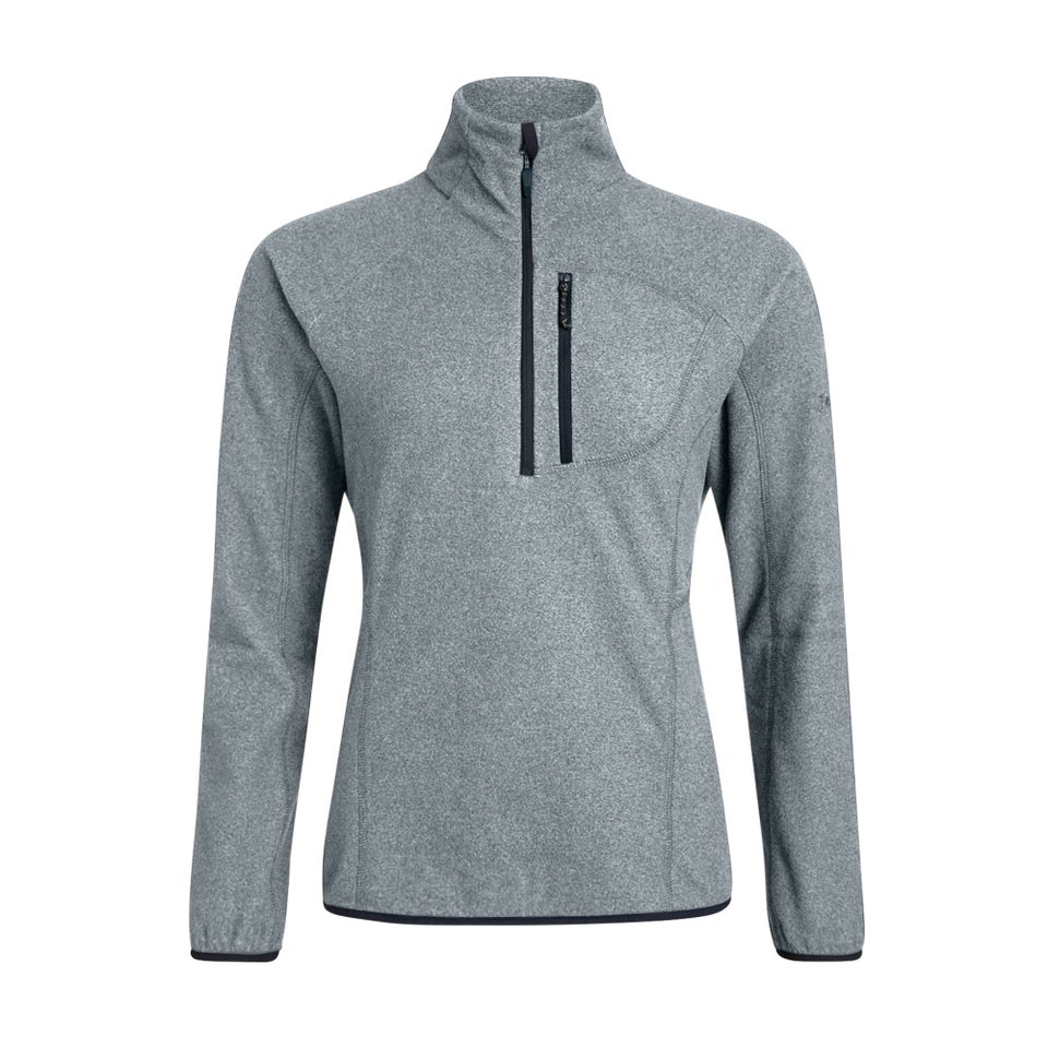 Women's Spectrum Micro 2.0 Half Zip Fleece - Light Grey / Grey