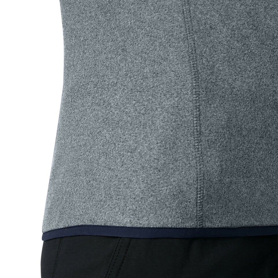 Women's Spectrum Micro 2.0 Half Zip Fleece - Light Grey / Grey