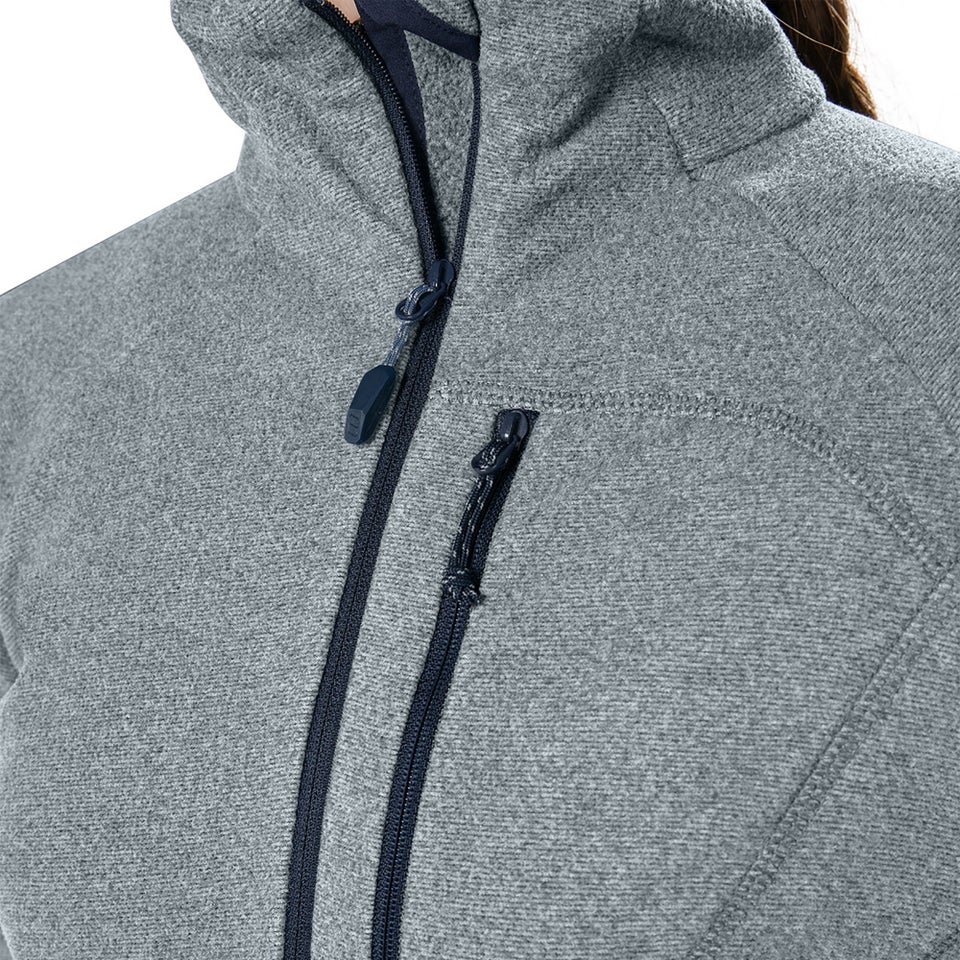 Women's Spectrum Micro 2.0 Half Zip Fleece - Light Grey / Grey