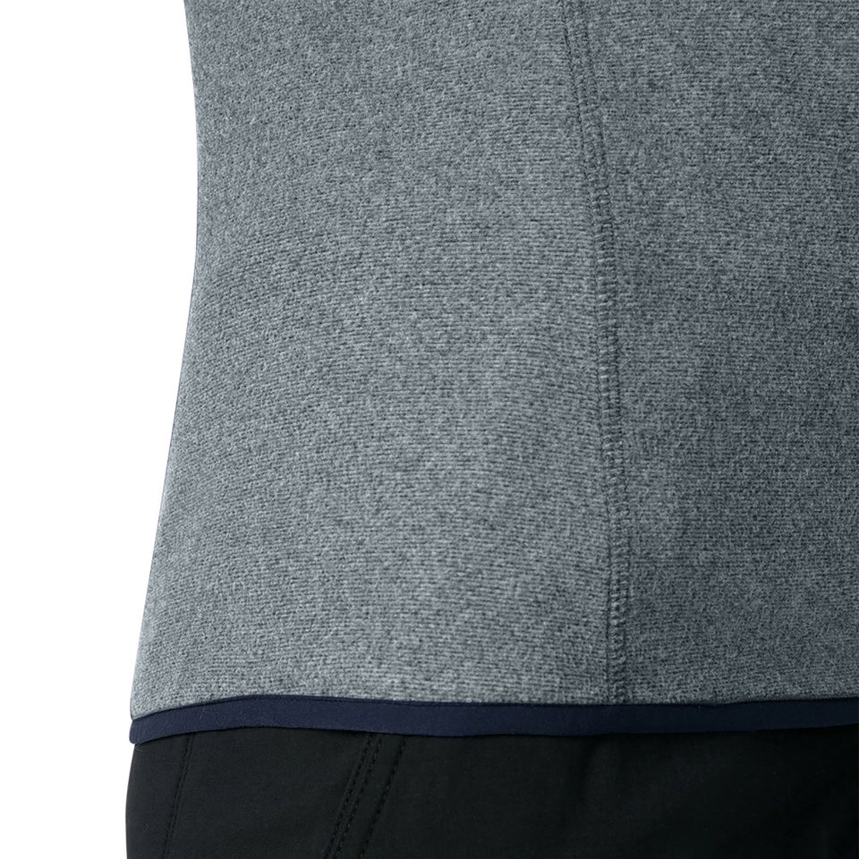 Women's Spectrum Micro 2.0 Half Zip Fleece - Light Grey / Grey