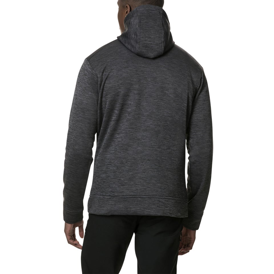 Men's Kamloops Hooded Fleece Jacket - Black / Grey
