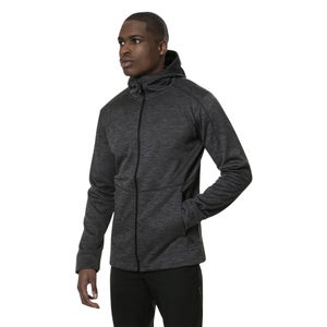 Men's Kamloops Hooded Fleece Jacket - Black / Grey