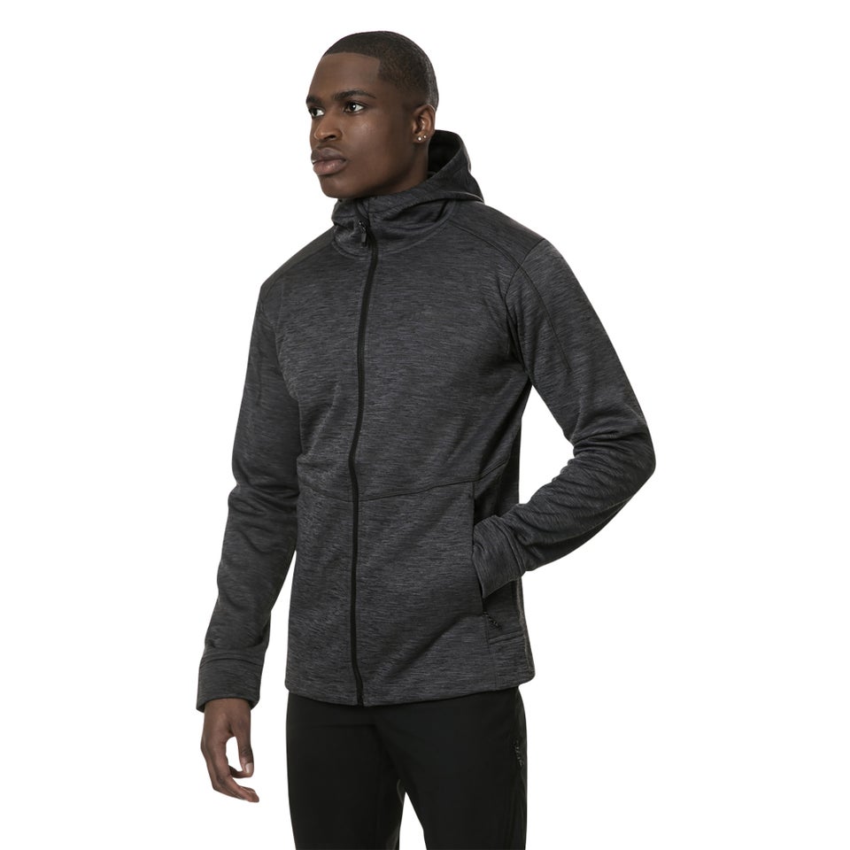 Men's Kamloops Hooded Fleece Jacket - Black / Grey