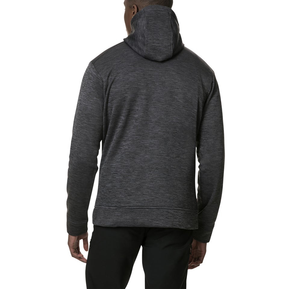 Men's Kamloops Hooded Fleece Jacket - Black / Grey