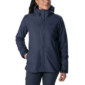 Women's Elara 3In1 Waterproof Jacket - Dark Blue / Blue