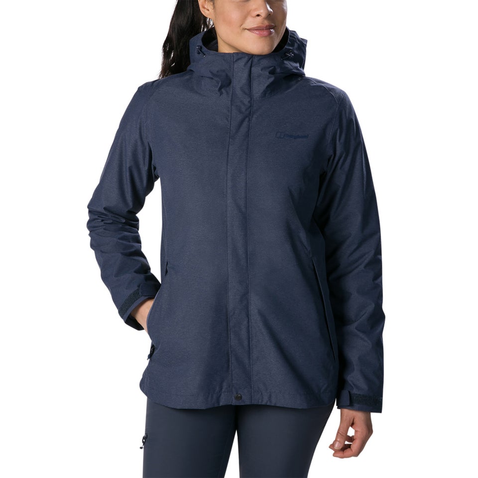 Women's Elara 3In1 Waterproof Jacket - Dark Blue / Blue