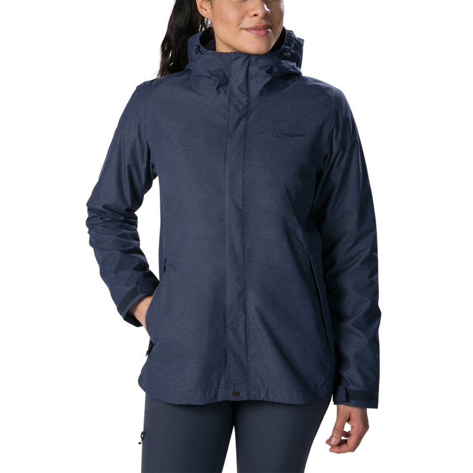 Women's Elara 3In1 Waterproof Jacket - Dark Blue / Blue