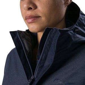 Women's Elara 3In1 Waterproof Jacket - Dark Blue / Blue