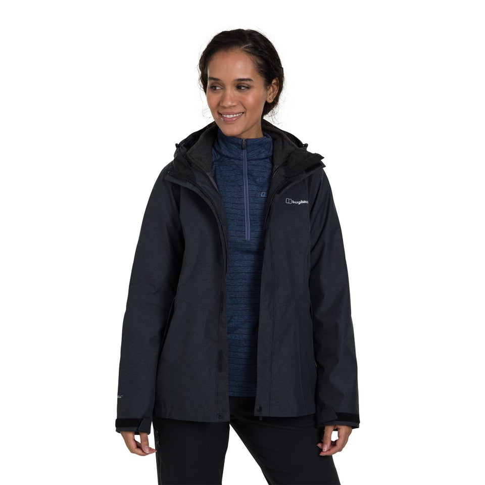Women's Elara 3In1 Waterproof Jacket - Dark Blue / Blue