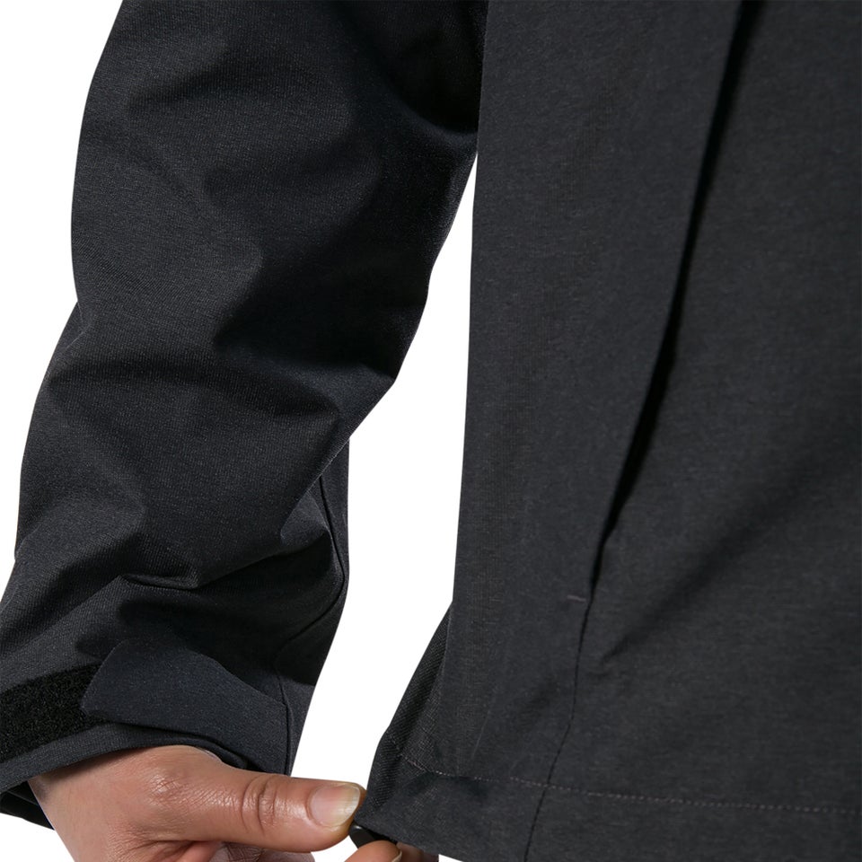 Women's Elara Waterproof Jacket - Black / Dark Grey