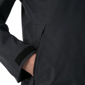 Women's Elara Waterproof Jacket - Black / Dark Grey