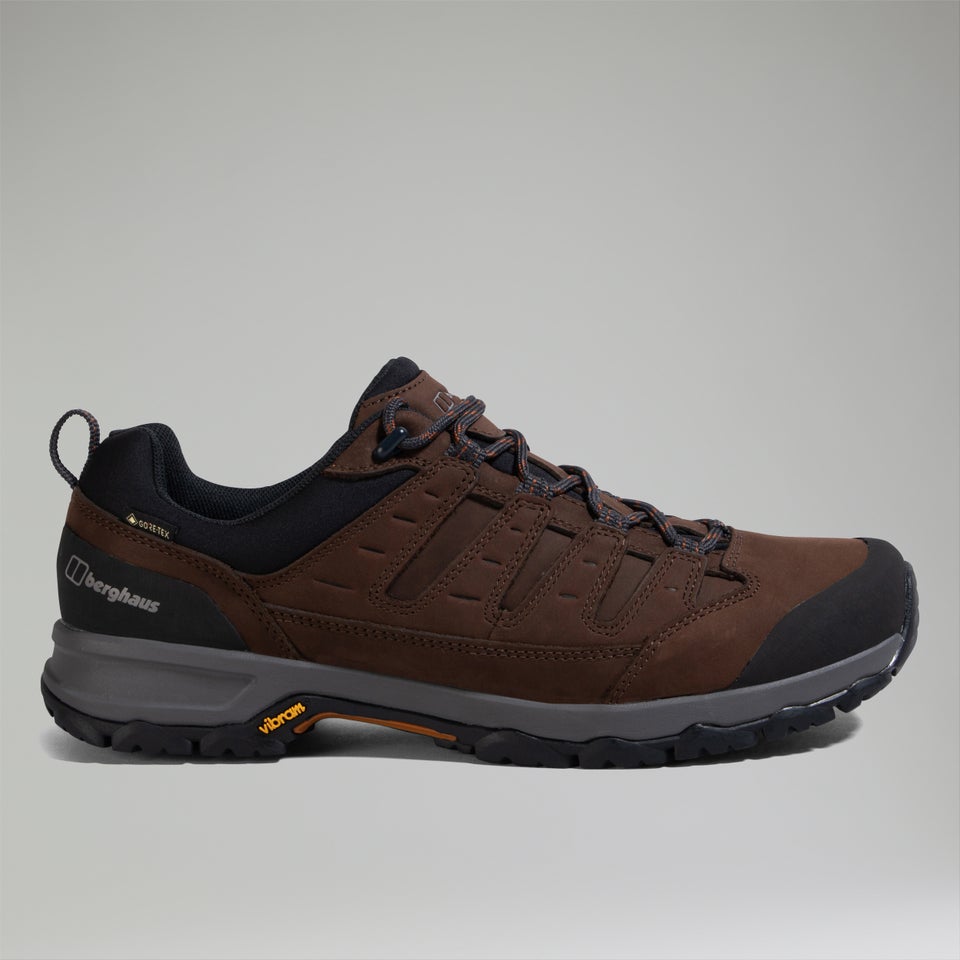 Fellmaster Active Gore-Tex Wanderschuhe für Herren - Braun/Orange
