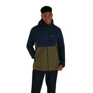 Men's Fellmaster Interactive Gore-Tex Waterproof Jacket - Dark Green / Blue