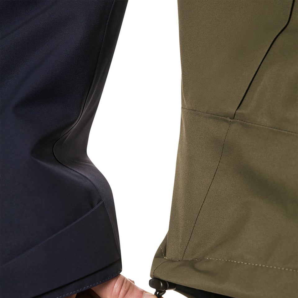 Men's Fellmaster Interactive Gore-Tex Waterproof Jacket - Dark Green / Blue