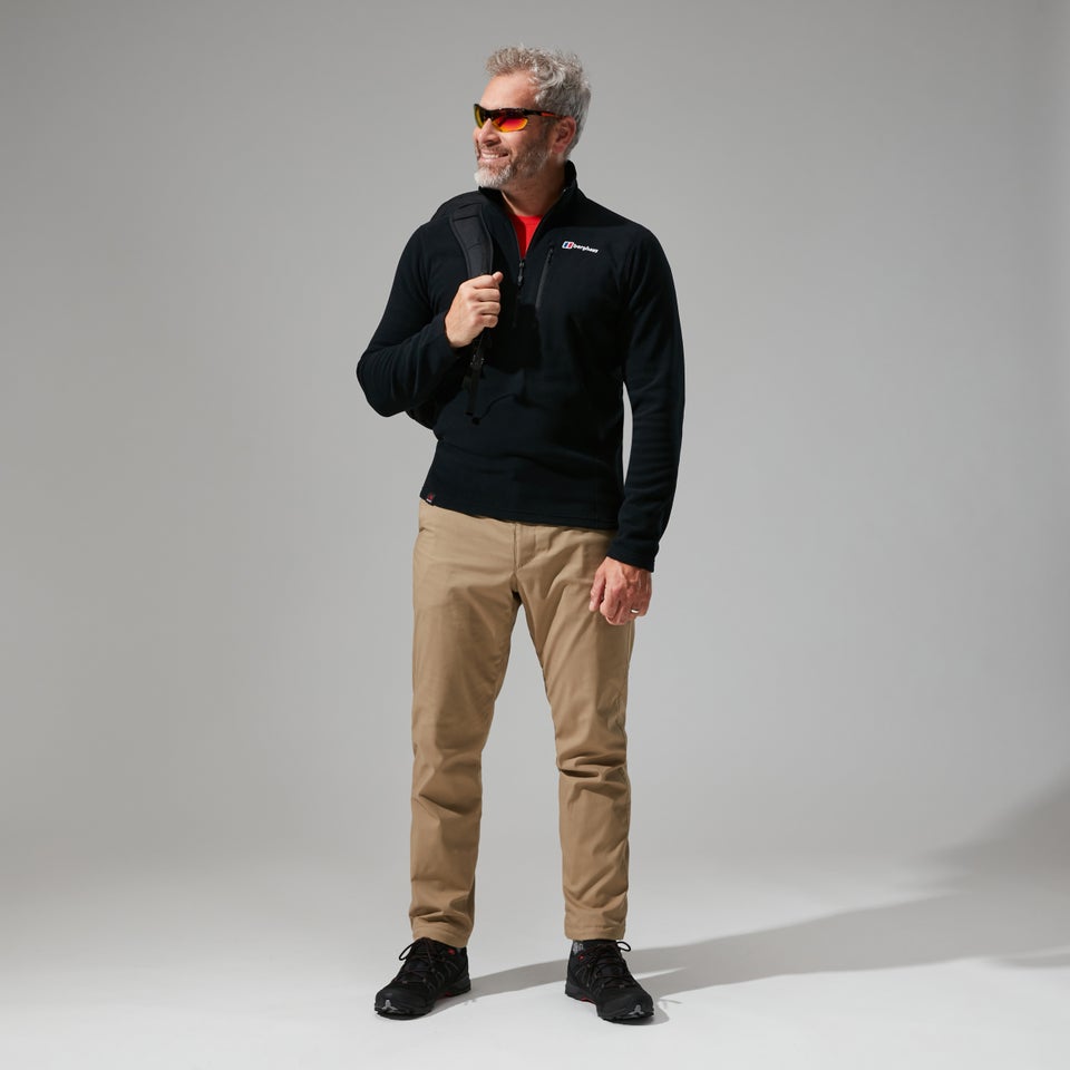 Men's Prism Micro Polartec Half Zip - Black