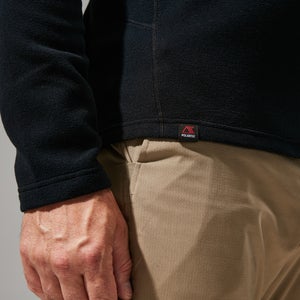 Men's Prism Micro Polartec Half Zip - Black