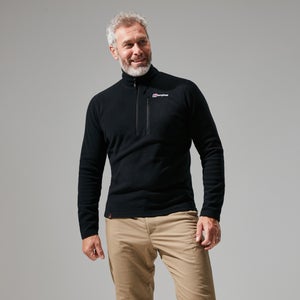 Men's Prism Micro Polartec Half Zip - Black