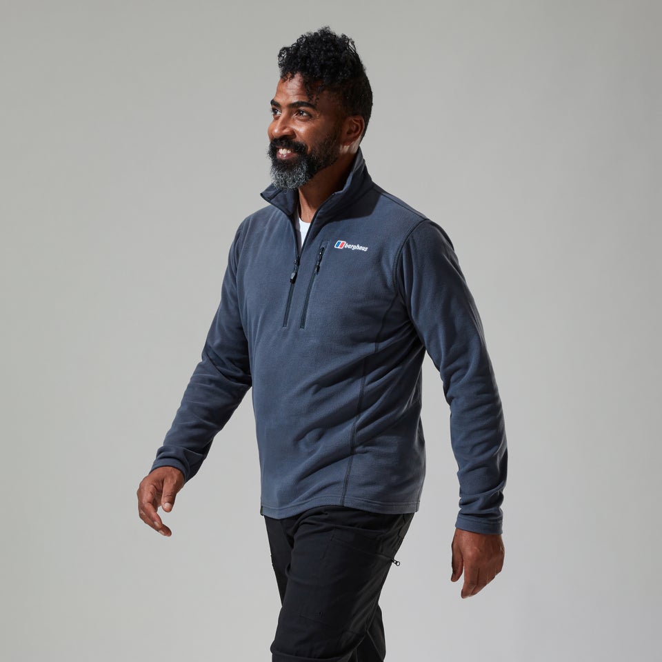 Men's Prism Micro Polartec Half Zip - Dark Grey
